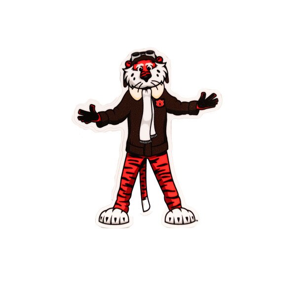 aviator Aubie decal
